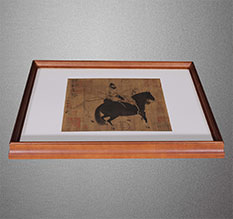 汾阳书画装裱配框服务案例